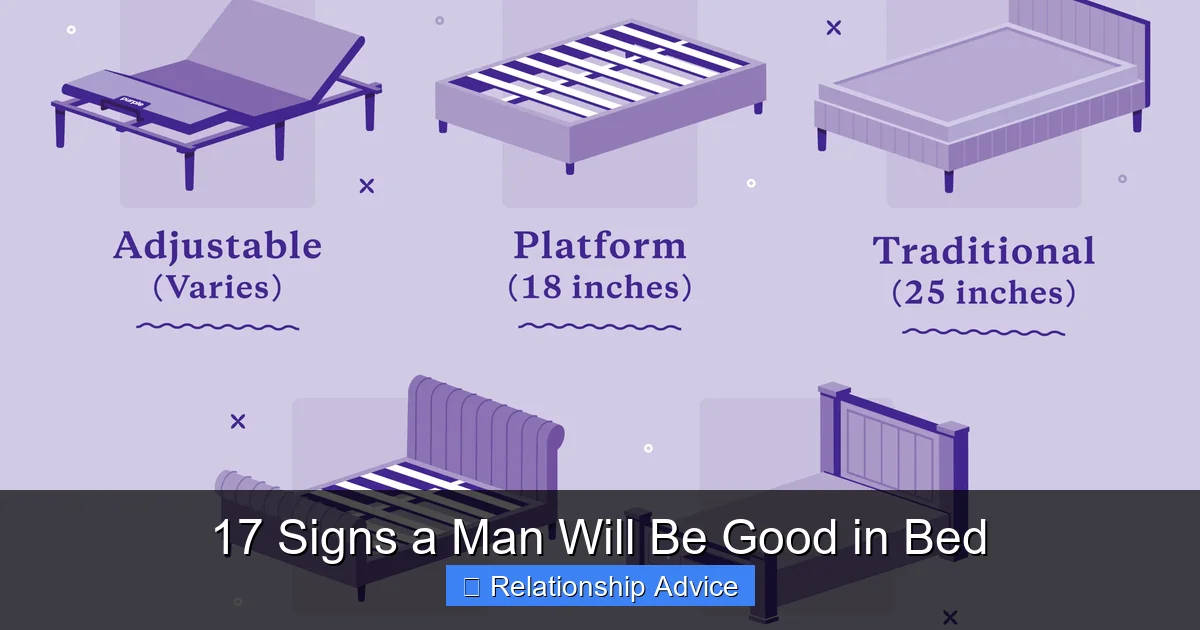 17 Signs a Man Will Be Good in Bed