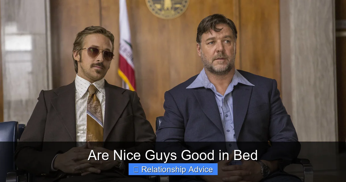Are Nice Guys Good in Bed