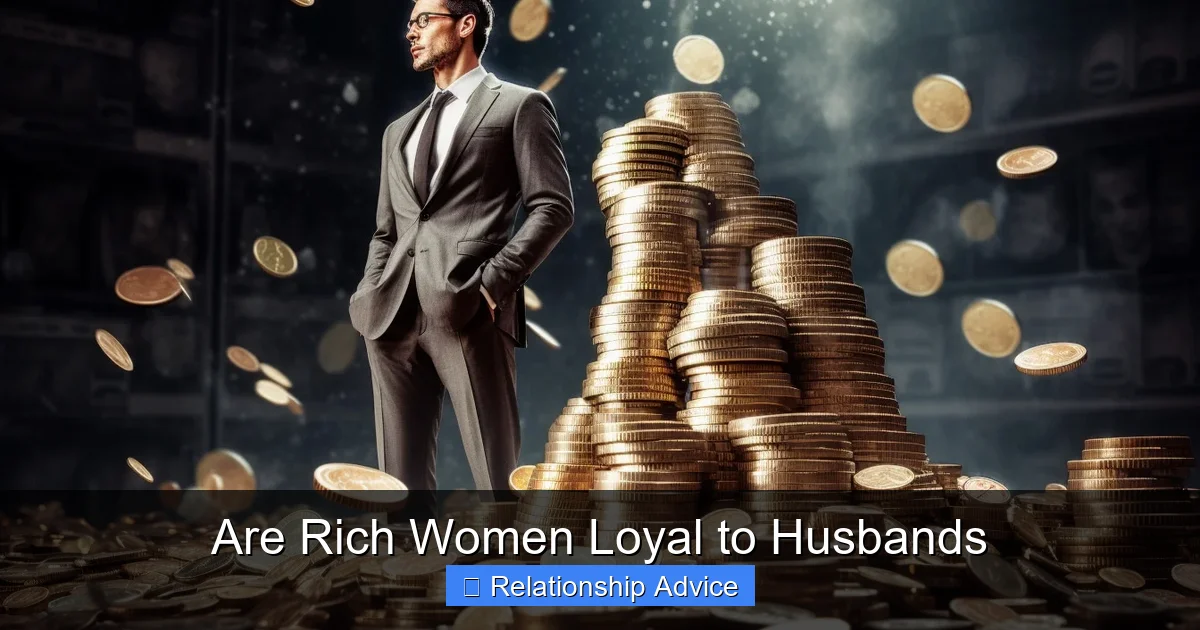 Are Rich Women Loyal to Husbands