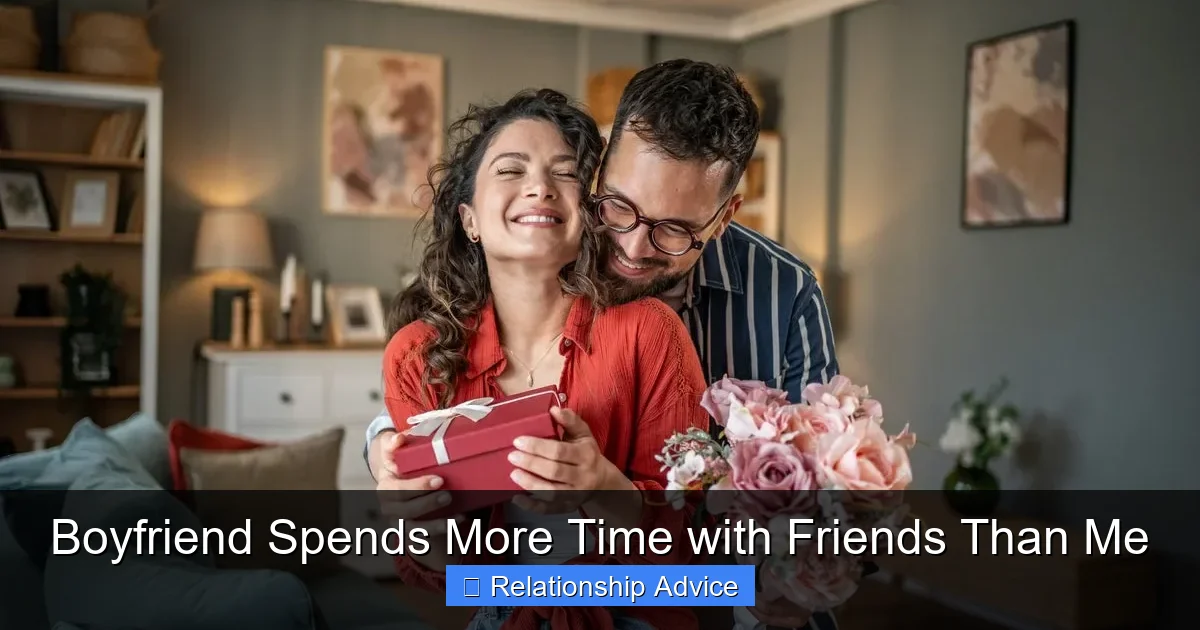 Boyfriend Spends More Time with Friends Than Me