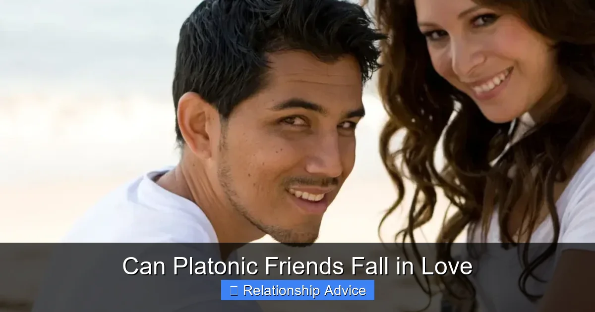 Can Platonic Friends Fall in Love