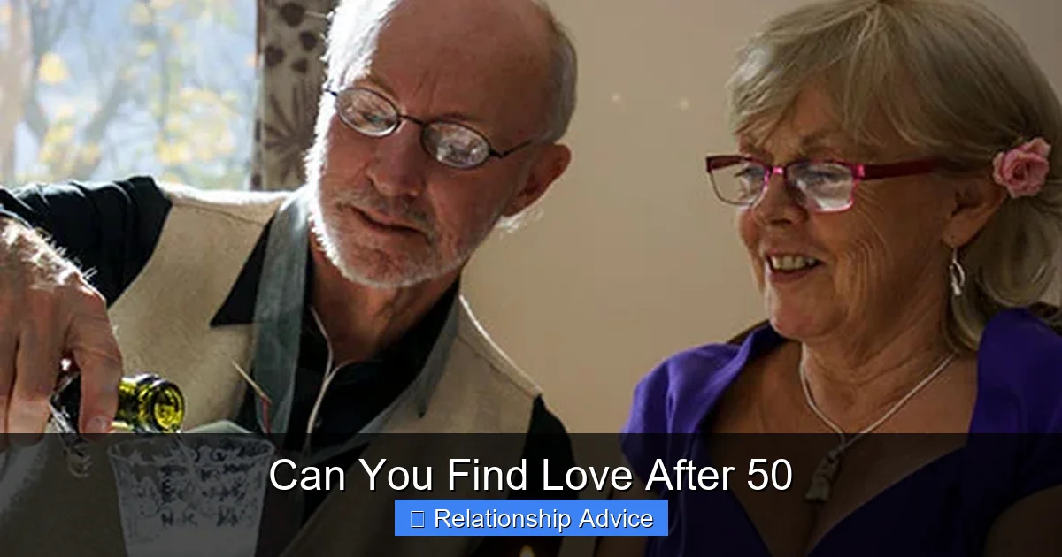 Can You Find Love After 50