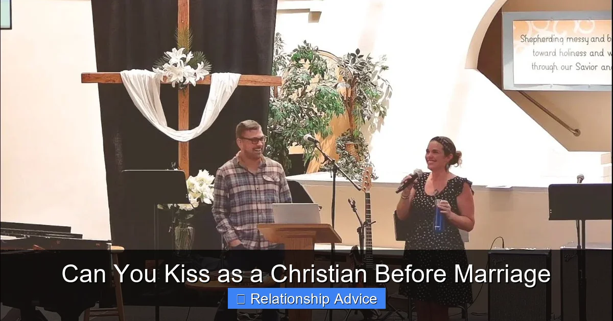Can You Kiss as a Christian Before Marriage