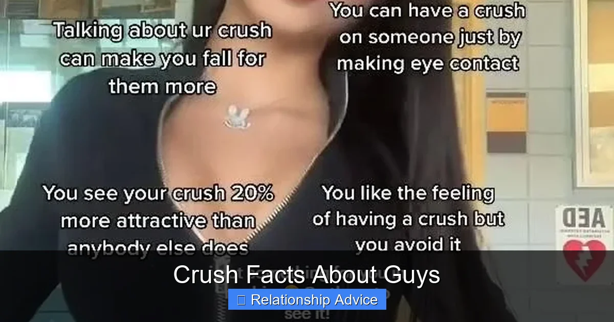 Crush Facts About Guys