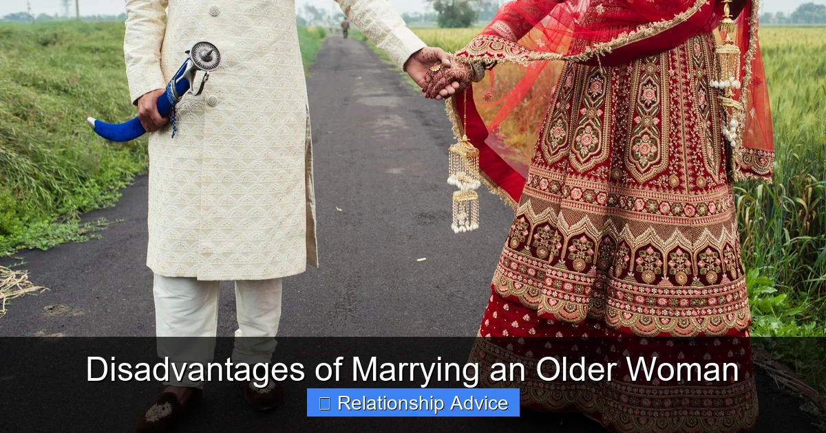 Disadvantages of Marrying an Older Woman