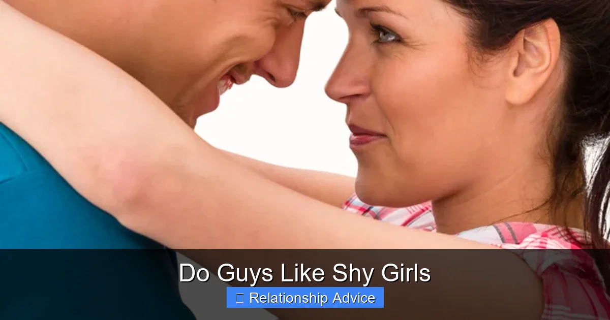 Do Guys Like Shy Girls