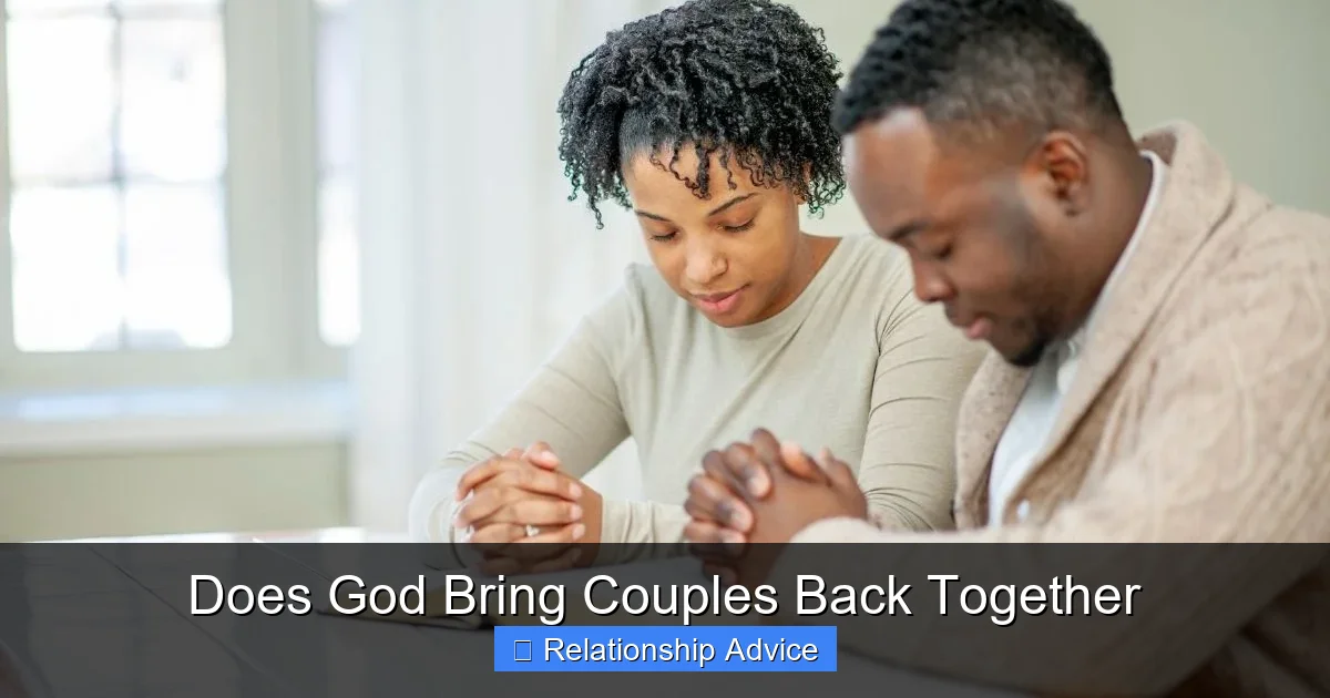 Does God Bring Couples Back Together