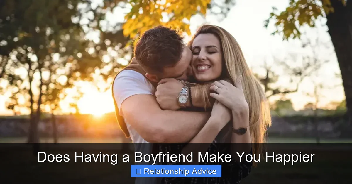 Does Having a Boyfriend Make You Happier