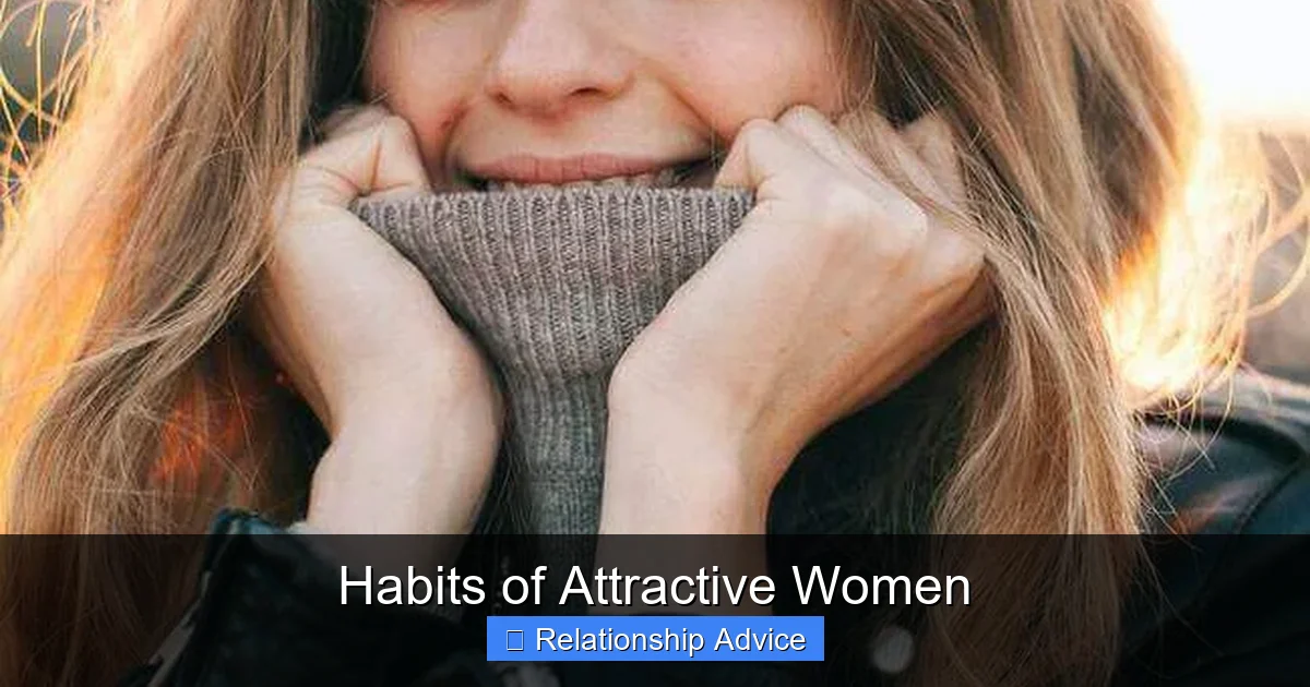 Habits of Attractive Women