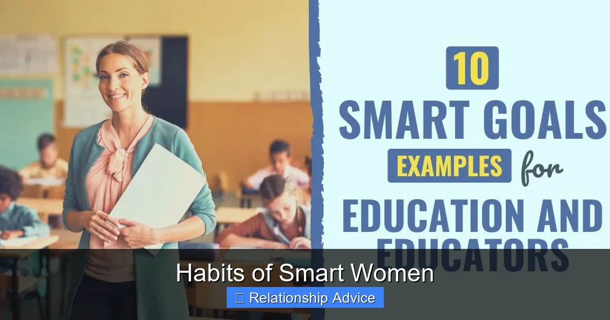 Habits of Smart Women