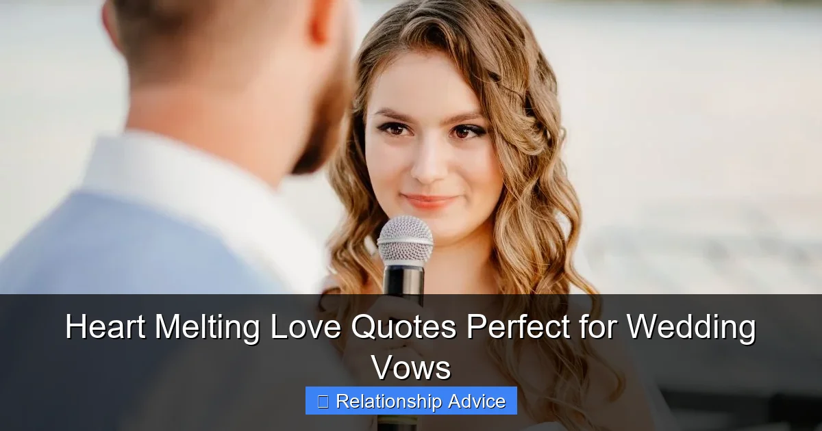 Heart Melting Love Quotes Perfect for Wedding Vows