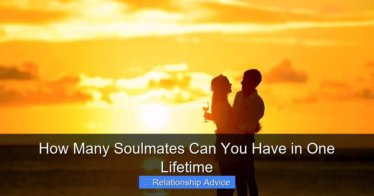 How Many Soulmates Can You Have in One Lifetime