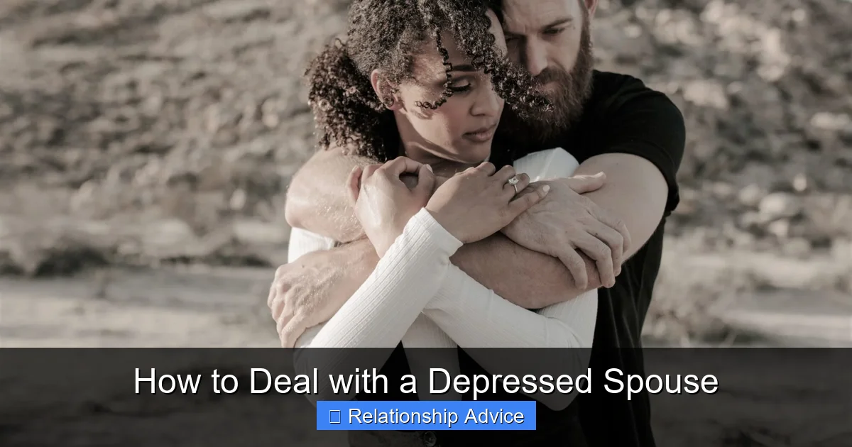 How to Deal with a Depressed Spouse