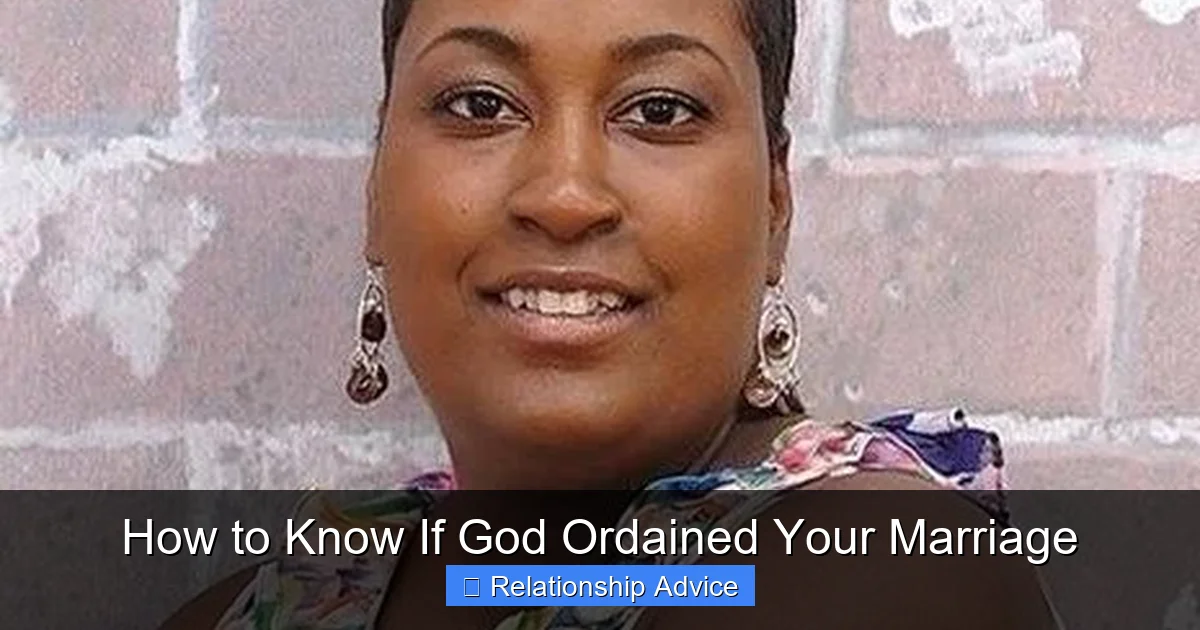 How to Know If God Ordained Your Marriage