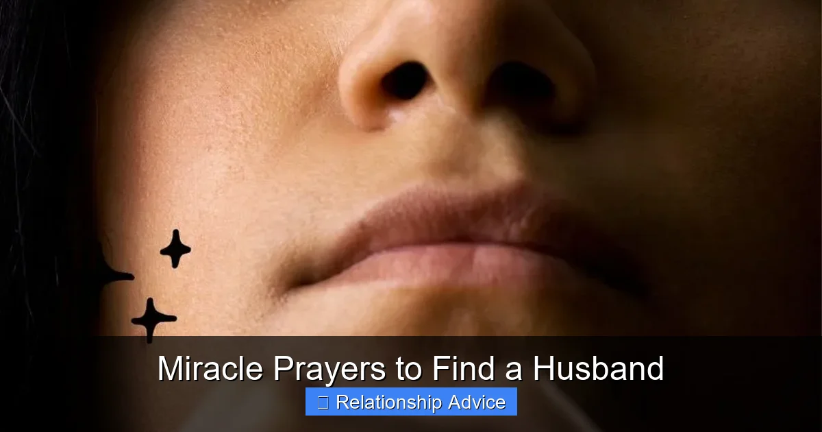 Miracle Prayers to Find a Husband
