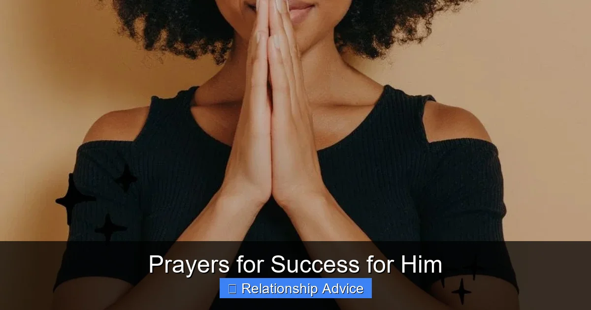 Prayers for Success for Him