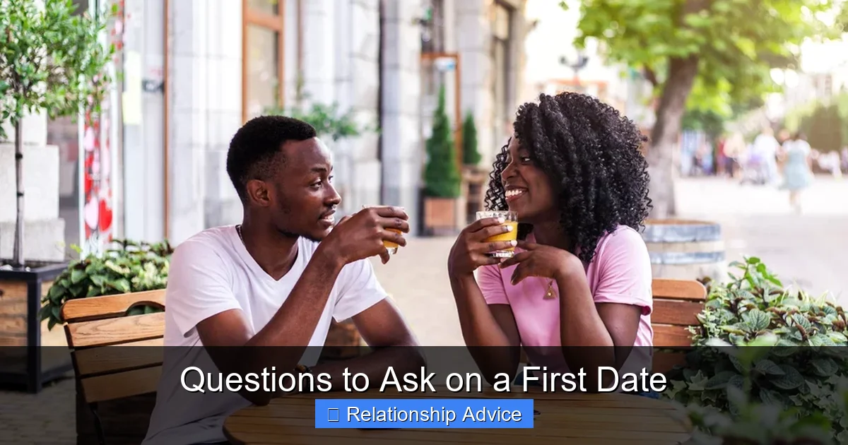 Questions to Ask on a First Date