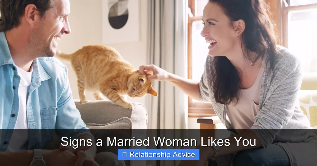 Signs a Married Woman Likes You
