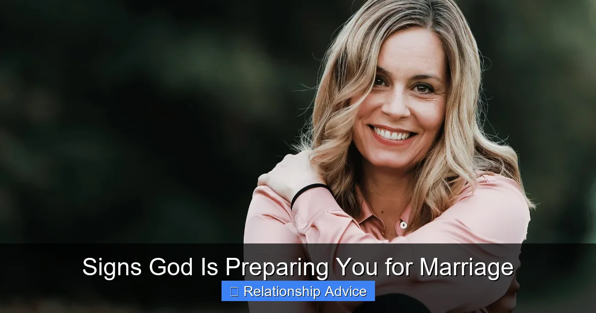 Signs God Is Preparing You for Marriage