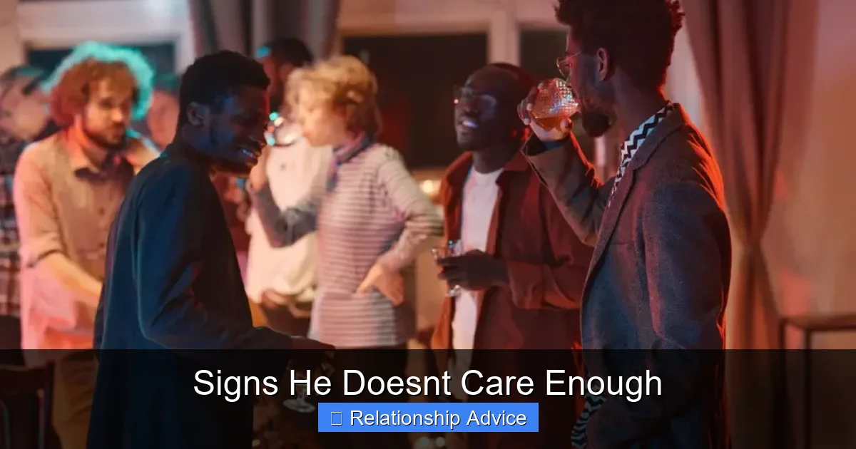 Signs He Doesnt Care Enough