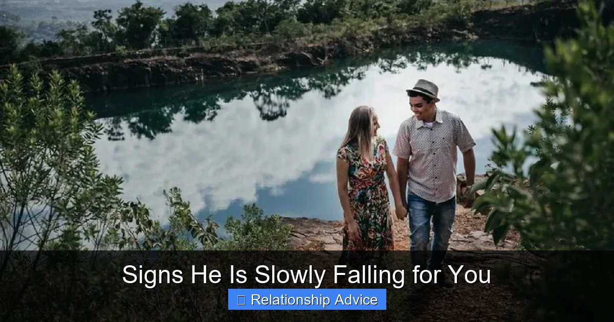 Signs He Is Slowly Falling for You