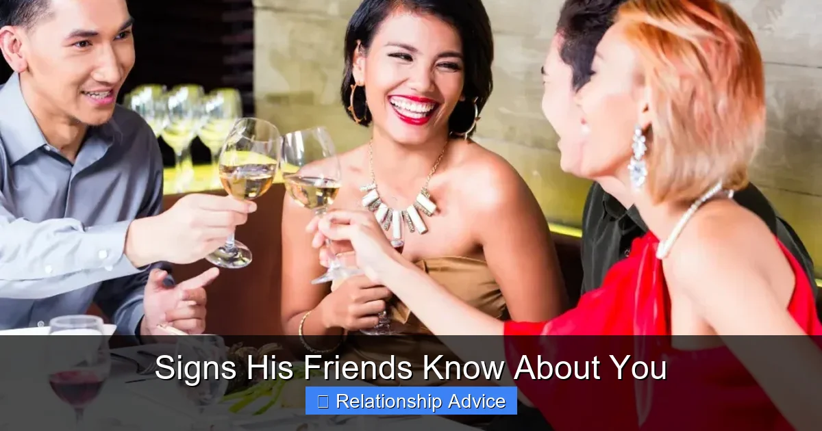 Signs His Friends Know About You