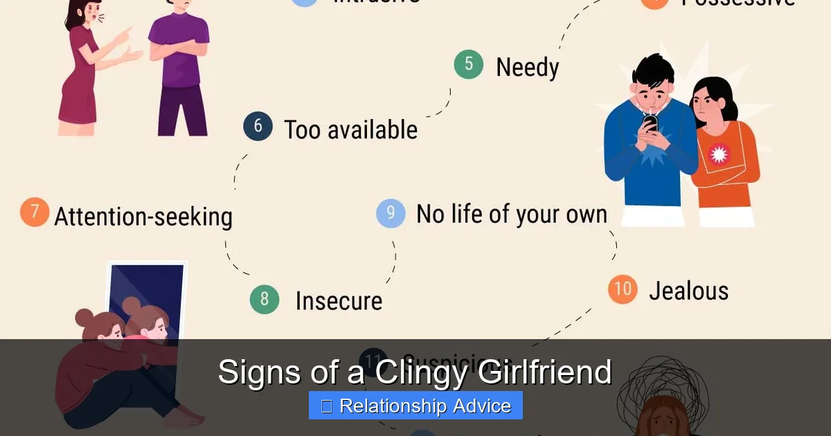 Signs of a Clingy Girlfriend