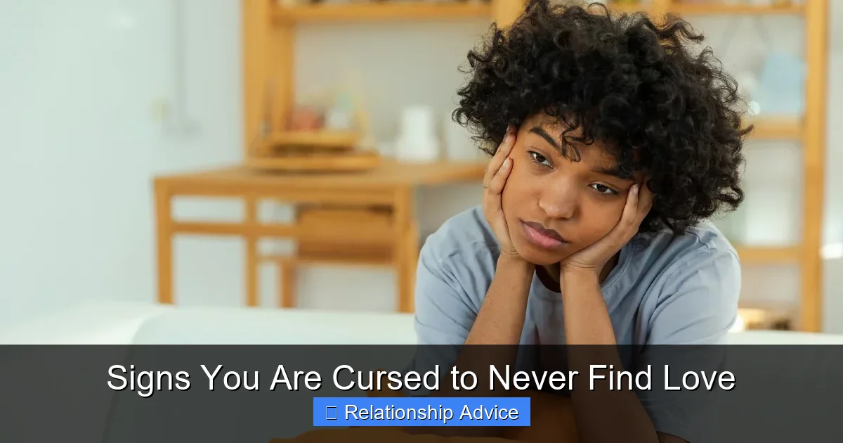 Signs You Are Cursed to Never Find Love