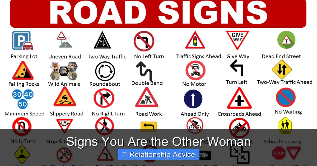 Signs You Are the Other Woman