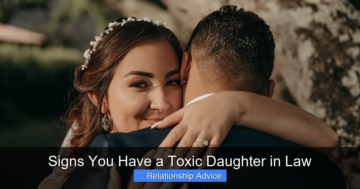 Signs You Have a Toxic Daughter in Law