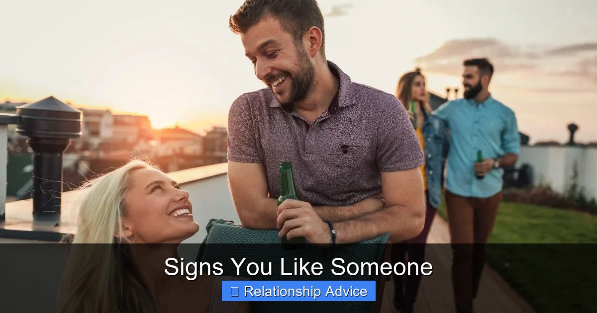 Signs You Like Someone