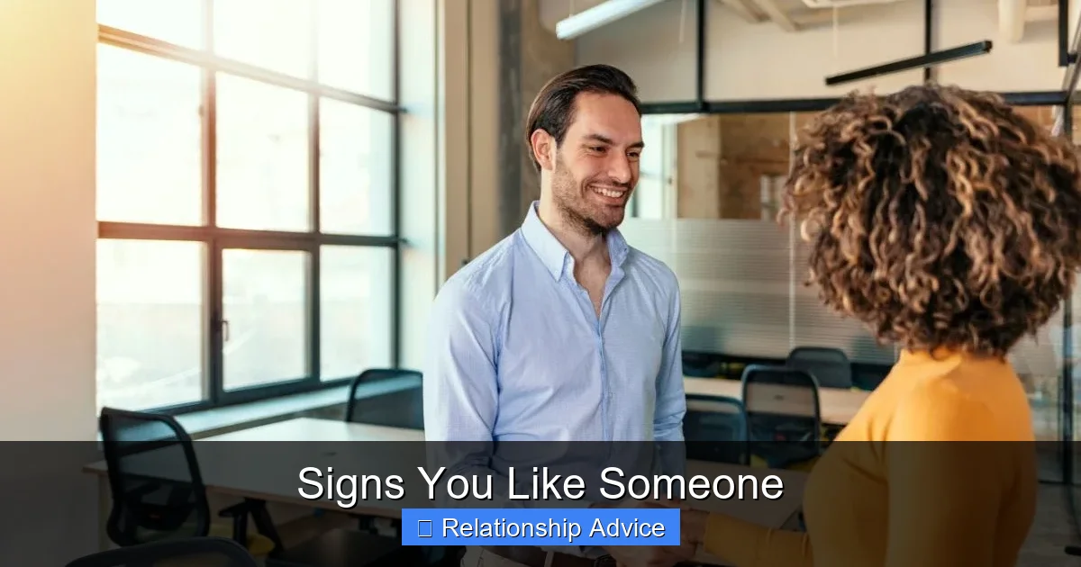 Signs You Like Someone