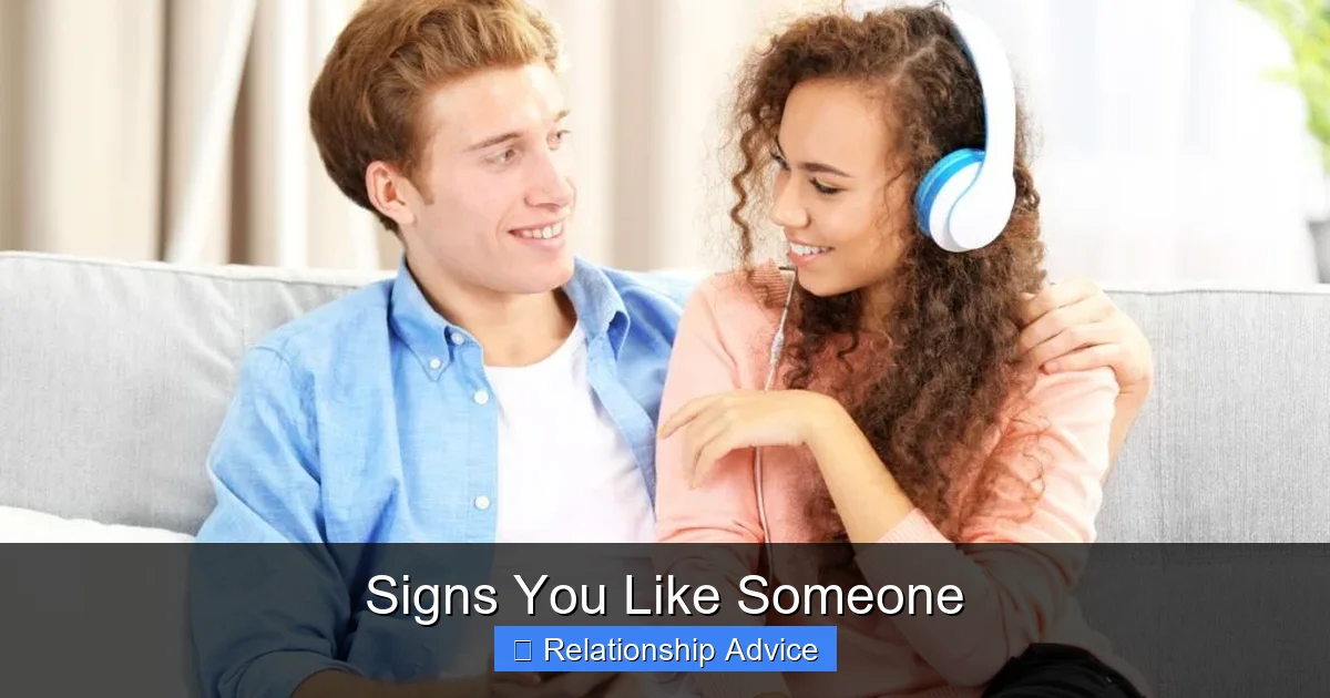 Signs You Like Someone