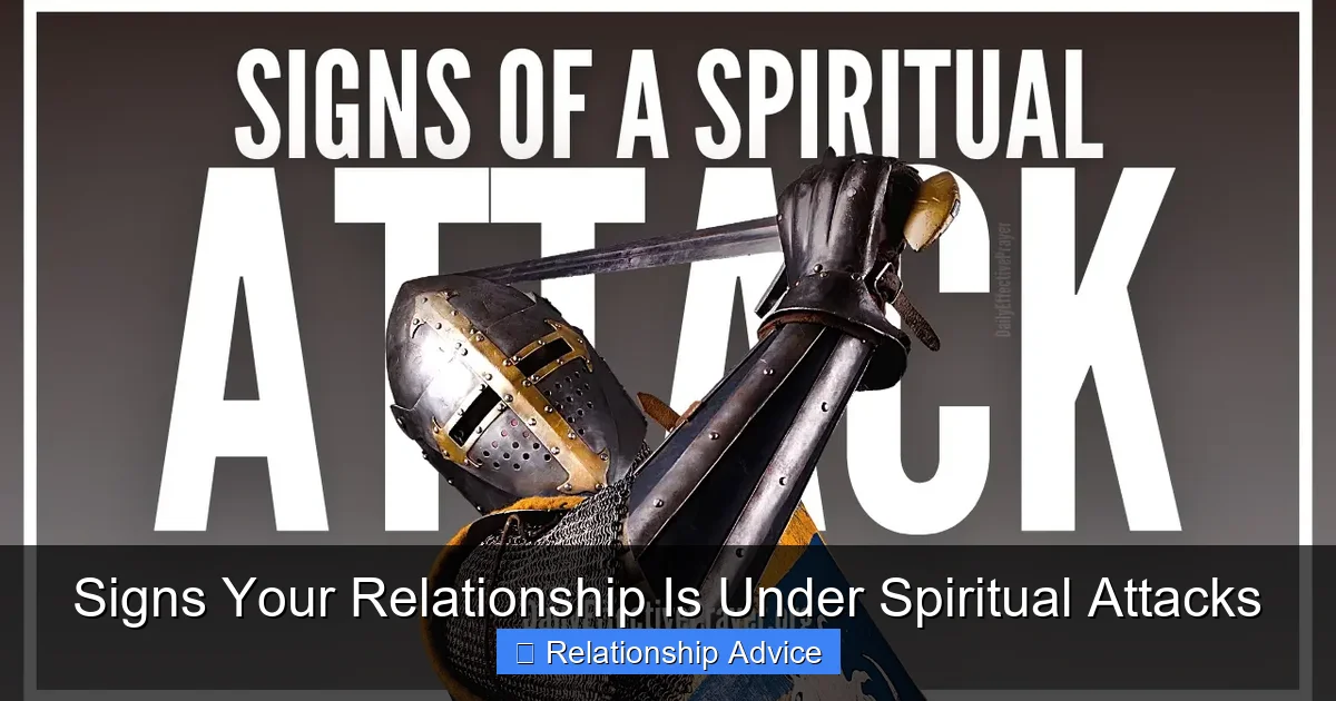 Signs Your Relationship Is Under Spiritual Attacks