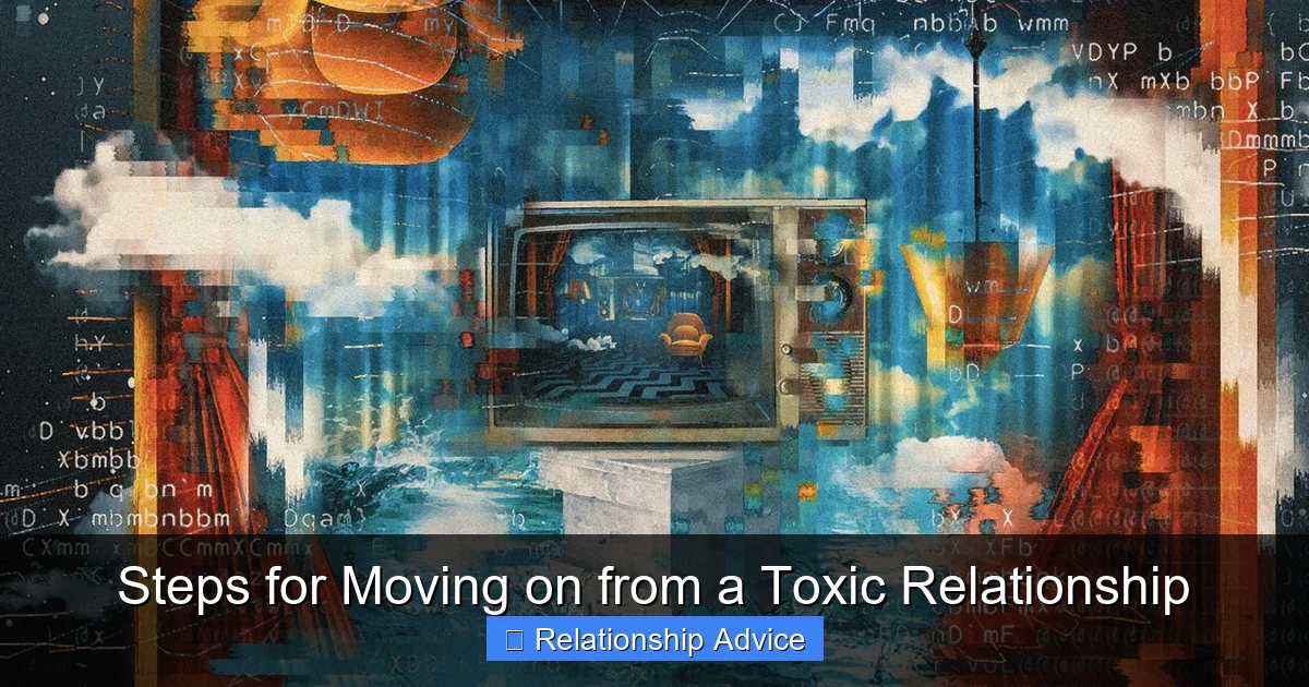 Steps for Moving on from a Toxic Relationship