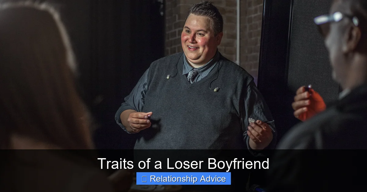 Traits of a Loser Boyfriend
