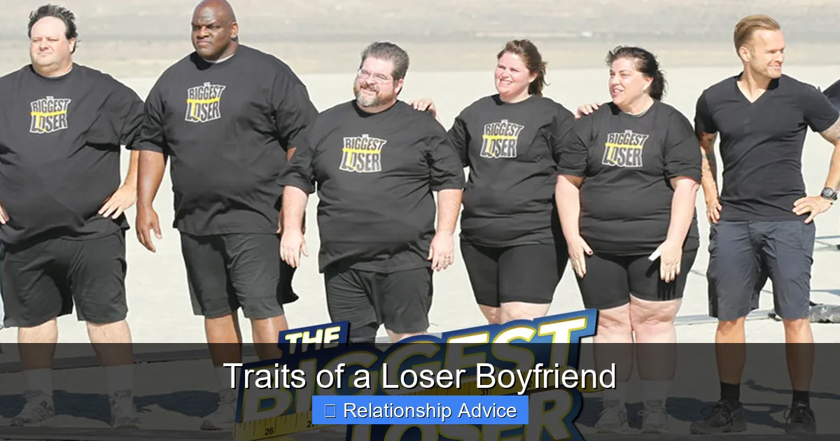 Traits of a Loser Boyfriend