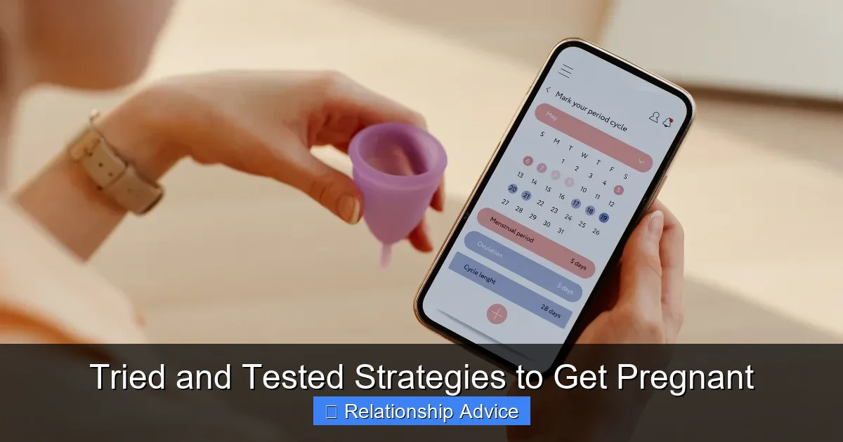 Tried and Tested Strategies to Get Pregnant