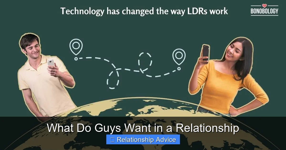 What Do Guys Want in a Relationship