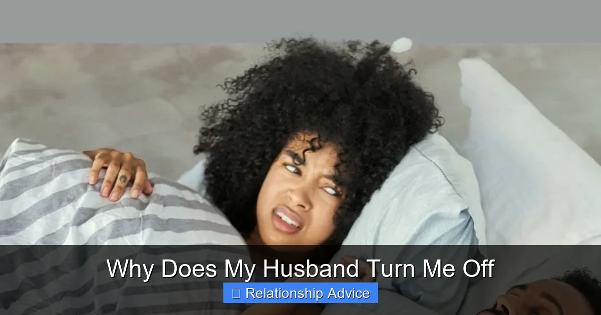 Why Does My Husband Turn Me Off