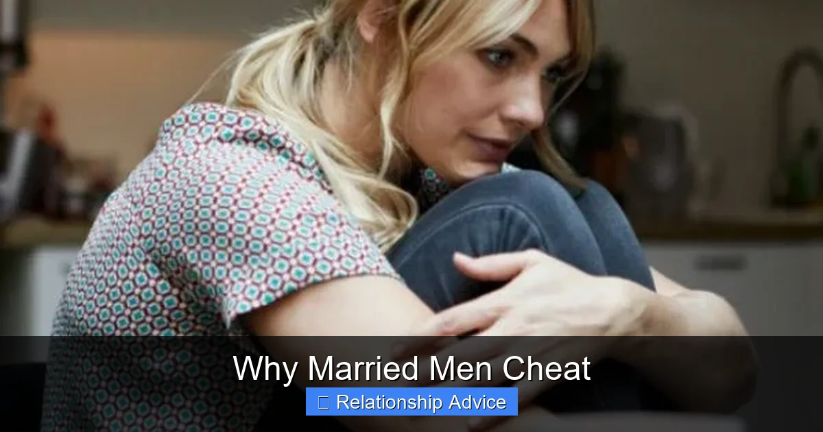 Why Married Men Cheat