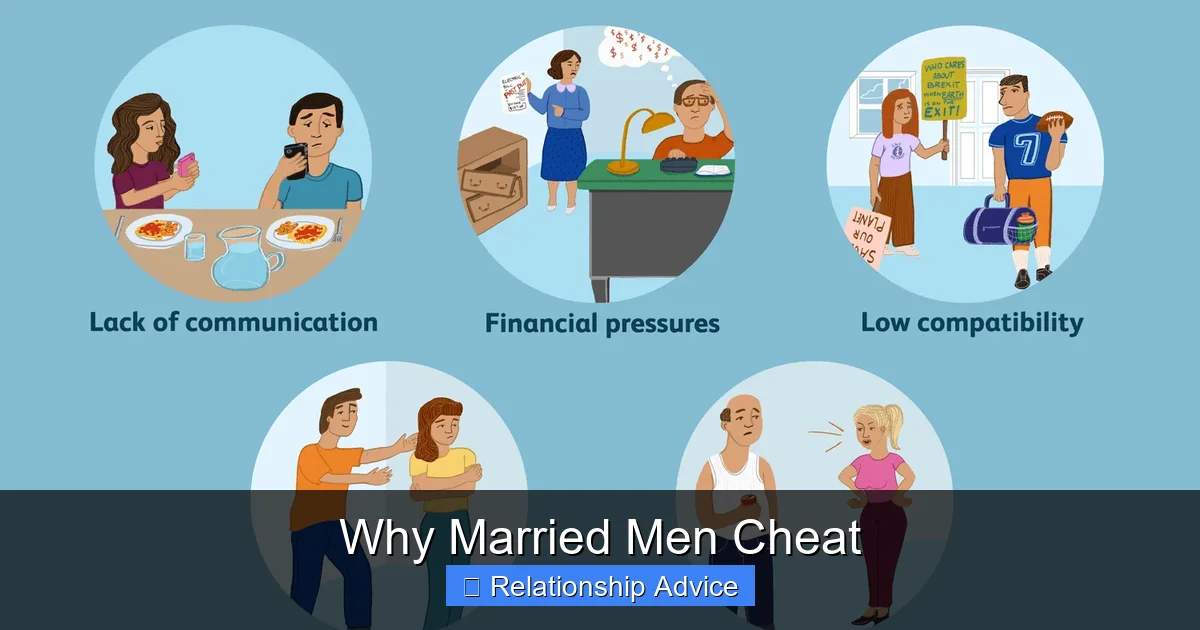 Why Married Men Cheat