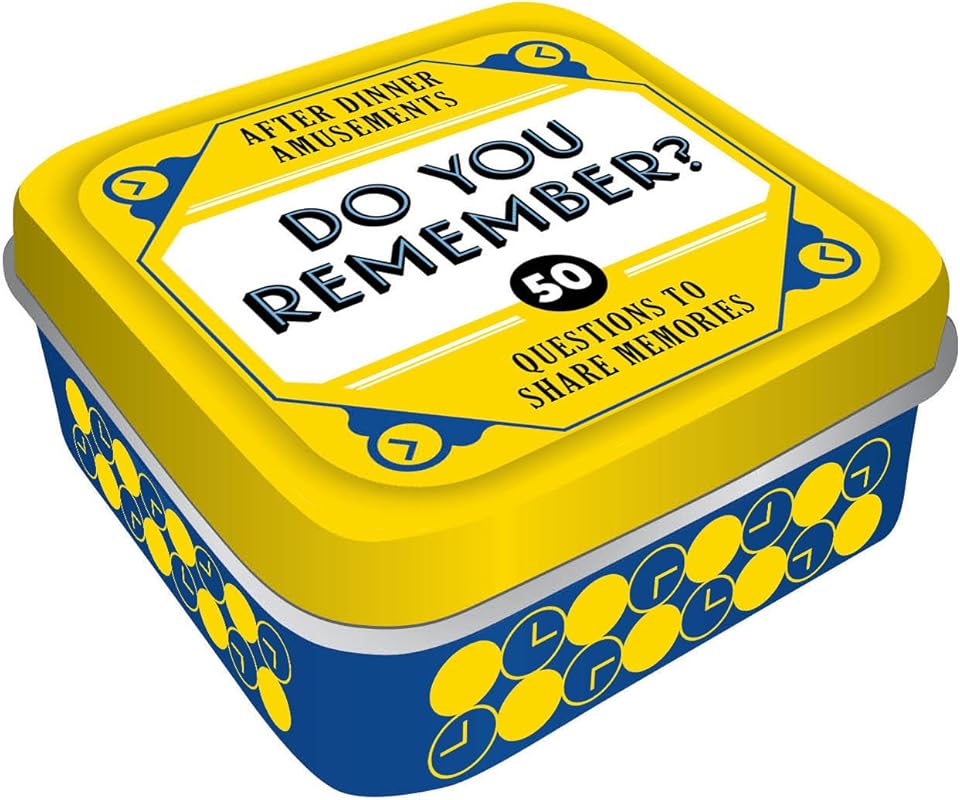 After Dinner Amusements: Do You Remember? 50 Questions to Share Memori