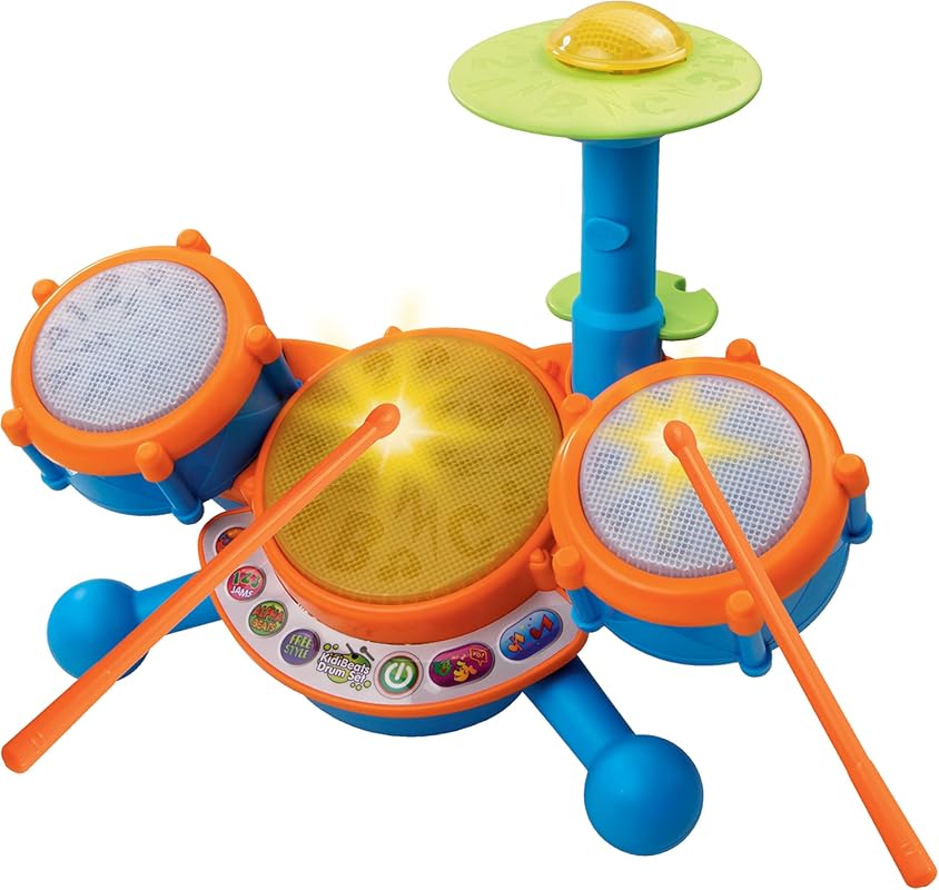 VTech KidiBeats drum set best musical gift for one year old toddlers