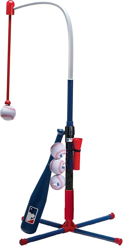 Adjustable Baseball Batting Tee Set for Toddlers Learning to Hit Gift