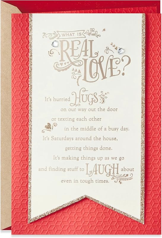 Hallmark Valentines Day Card for Husband, Wife, Boyfriend, Girlfriend