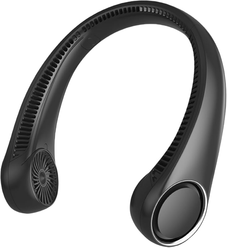 Hands-Free Bladeless Neck Fan 4000mAh Battery Perfect Birthday Gift fo