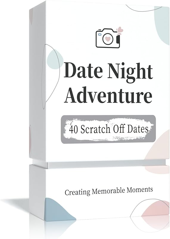 40 Fun Date Night Scratch Off Card Game Ideas, Couples Gifts for Weddi