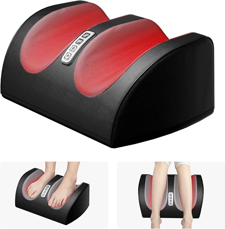 Shiatsu foot massager with heat FSA eligible gift for mom with foot an