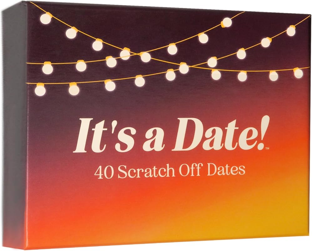 Date Night Scratch Off Cards for Couples - 40 Romantic Ideas for Him